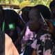 Food distribution by the WFP in Bentiu town.